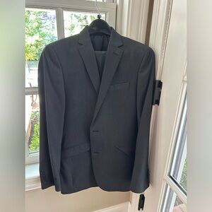 Kenneth Cole Dark Gray Suit